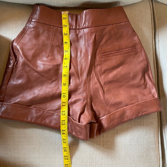 Sezane William Shorts size 32 red brown - Picture 6 of 8